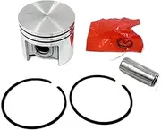 Cylinder Piston Assembly 37mm & 38mm Piston Rings for ST&IH&L MS170 MS180 MS 170 180 017 018 Garden Tools Gas Chainsaw Replacement Part - 8mm &10mm Pin(MS180 38mm)