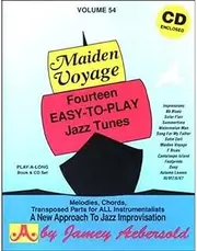 Jamey Aebersold Jazz Maiden Voyage Volume 54 Book & CD Set