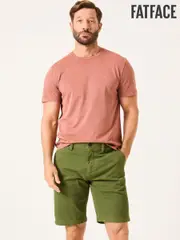 FatFace Green Stow Garment Dye Shorts (E80252) | $106