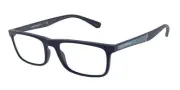 EMPORIO ARMANI EA4204U 601473 Matte Orange Dark Brown 36 mm Men's Sunglasses