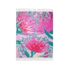 Rayell 130x170cm All in Bloom Light Canvas Rectangle Throw Blanket Sofa Decor