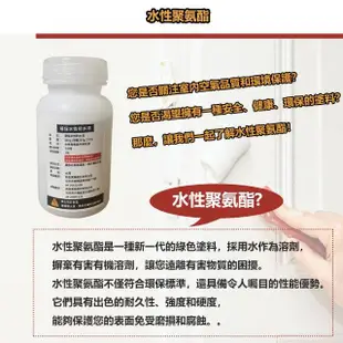 【凱堡】無毒環保防水漆(萬用家具快乾塗料/防潮/防霉/防水/保護漆)