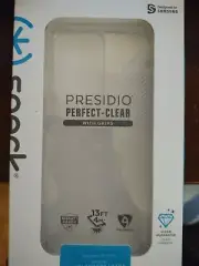 Speck Presidio Perfect Clear Case Galaxy S20 Ultra 5G - Clear with Grips