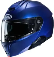 HJC i91 Solid Helmet, blue, Size M for Men