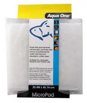 Aquarium Micro Filter Pad for Fish Tanks (25cm x 45cm) by Aqua One