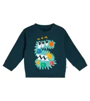 [Stella McCartney Kids] Stella McCartney Kids Printed cotton jersey sweatshirt M 3 blue