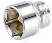 1/4-Inch Drive 6-Point 14mm Socket for Nuts and Bolts - Standard Shallow Socket