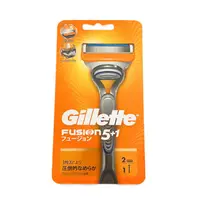 在飛比找樂天市場購物網優惠-Gillette 吉列鋒隱5+1刮鬍刀架(刀架+2刀片/支)