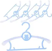 HEALSOPTHY Toddler Hangers Set 5 Pack Small Pearl Hangers for Babyspecific Design Space Efficient for Nursery Kindergarten