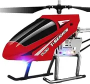SREJNGL 80CM 2.4GHz Remote Control Helicopter with Gyro and LED Light, RC Helicopters Airplane, 3.5CH Remote Control Aircraft Toy Birthday for Boys Girls…