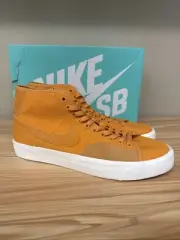 Size 9 - Nike Blazer Court Premium SB Mid Light Curry