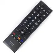 Tavice Remote Control Compatible for Toshiba TV/HDTV/LCD/LED, CT-90325 CT-90326 CT-90329 CT-8037 CT-90302 CT-90275 CT-90 CT-90366