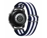 Xiaomi Watch 2 Pro 46mm Braided Loop Flex Watch Straps - Blue White Stripe