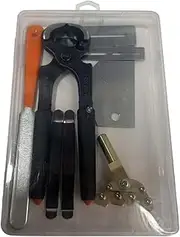 Perfeclan Guitar Fret Tool Kit Fret Press Adaptive Variable Curvature String Spreaders File Fingerboard Guards Protectors for Bass Folk