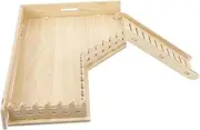 DRESSOOS Hamster Cage Platform with Ladder Climbing for Pets Versatile Hamster Platform for Climbing Resting Playing Gerbils Rats