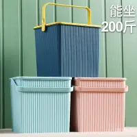 在飛比找蝦皮商城精選優惠-rv桶 塑膠椅 洗車桶 洗車椅 洗澡桶 收納桶 方形桶塑料桶