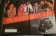 Players Cigarettes 1983 Print Ad 16x11 Great To Frame