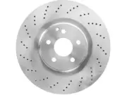 Front Brake Rotor For 10-17 Mercedes E350 C250 E550 Coupe 2dr Sedan 4dr ZY86H6