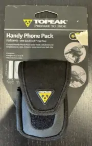 Topeak Bicycle Handy Phone Pack Micro w/ QuickClick Fixer F55 Bag w/ Belt Clip