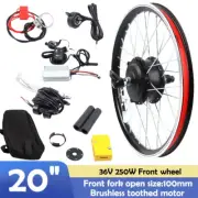 Ebike Front Wheel Electric Bicycle Conversion Kit Bike Hub Motor 36V 250W