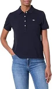 [GANT] Women's Reg Shield SS Pique Polo Shirt