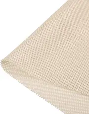 uxcell Speaker Grill Cloth 40 x 55 Inch Stereo Mesh Fabric Protective Dustproof Cloth for Home Speaker Repair Beige