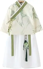 [Sctorikykt] Autumn Children's Hanfu Boys' New Tang Style Chinese Suit Vintage Two-Piece Outfit
