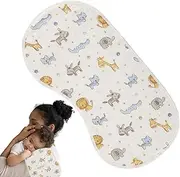Burp Cloths, Cute Cartoon Baby Bibs Burp Cloths Cotton, Towel Bibs Spit Up Dribble Rags Absorbent Burp Cloths for Baby Toddler Boys Girls