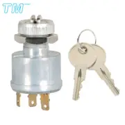 For 1981-Up EZGO Golf Cart Ignition Switch And Key Stater Switch 33639-G01
