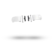 Bugaboo Donkey/Buffalo handlebar adjustment clips replacement set White