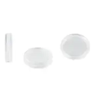 Medal Coin Holders Commemorative Money 100pcs Protect Display Capsules