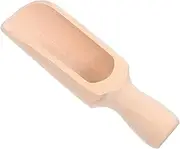 SECFOU Wooden Spoon Kitchen Scoop Multifunctional Wooden Spoons for Sugar Spice Convenient Salt Scoops with Smooth Edges for Safe Use