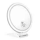 Magnifying Handheld Mirror Double Sided, 1X 20X Magnification Hand Mirror, Trave