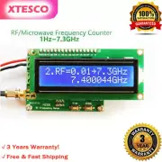 1Hz-7.3GHz RF Frequency Meter Counter For Measuring Pulse Frequency Radio #TOP#