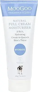 MooGoo Natural Full Cream Moisturiser200gr For Dry Skin Adults and Children
