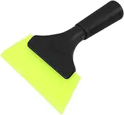 GRIRIW Versatile Mini Window Squeegee Soft Rubber Blade for Car Window Tint Cleaning Windshield Water Wiper Auto Squeegee Comfortable Handle Green