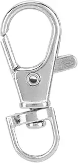 12 Pcs Bird Cage Locks, Iron Anti Escape Pet Bird Cage Door Buckle Lock Claw Trigger Snap Hook Birds Cage Accessories