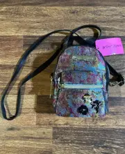Betsey Johnson Mini Backpack Purse Cross Body Bag NEW NWT Embellished DragonFly