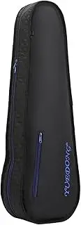 CoudarTitie 4/4 Violin Storage Box 4/4 Foldable Fashion Storage Box Portable Protection Bag for Outside, black
