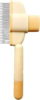 Tongue Brush Cat Hair Comb For Relaxing Grooming Sessions Cat Hair Brush For Shedding Cat Comb For Pets Removing Loose, yellow