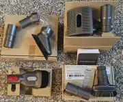 4pc. Genuine Dyson Attachments Set 921001-01, 918508-01, 967482-01, & 917646-01