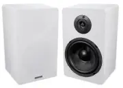 2) Rockville RockShelf 64W 400w White 6.5" Home Theater Bookshelf Speakers/4 Ohm