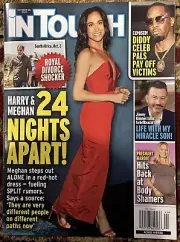 IN TOUCH MAGAZINE October 28 Th 2024 Diddy Celeb Harry Meghan Pregnant Margot
