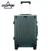 BOPAI Aluminium Luggage Suitcase Lightweight Large HardCase B3243 Greed