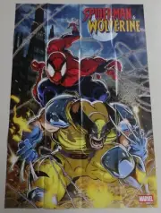 Spider-Man and Wolverine #1 24" x 36" Promo Poster - Kaare Andrews art - 2025