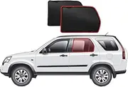 Genuine SNAPSHADES Car Rear Window Shades for It's a Perfect fit for Honda CR-V 2nd Gen (2002-2006)