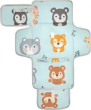 Reusable Diaper Change pad with Tissue Pocket Portable Baby Changing pad Infant Travel Station Kit