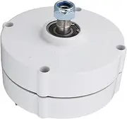 ElgnAura 48V Double Shaft Generator, Permanent Magnet Electric Motor High Efficiency 3 Phase AC for Wind Turbines (100W)