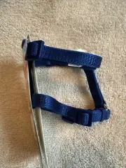 Cat Kitten Adjustable Harness Great Choice Girth 8"-12" Blue NEW