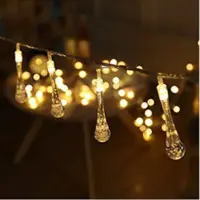 在飛比找momo購物網優惠-【北熊の天空】水滴燈串 10燈 庭園景觀裝飾串燈 氣泡球 水